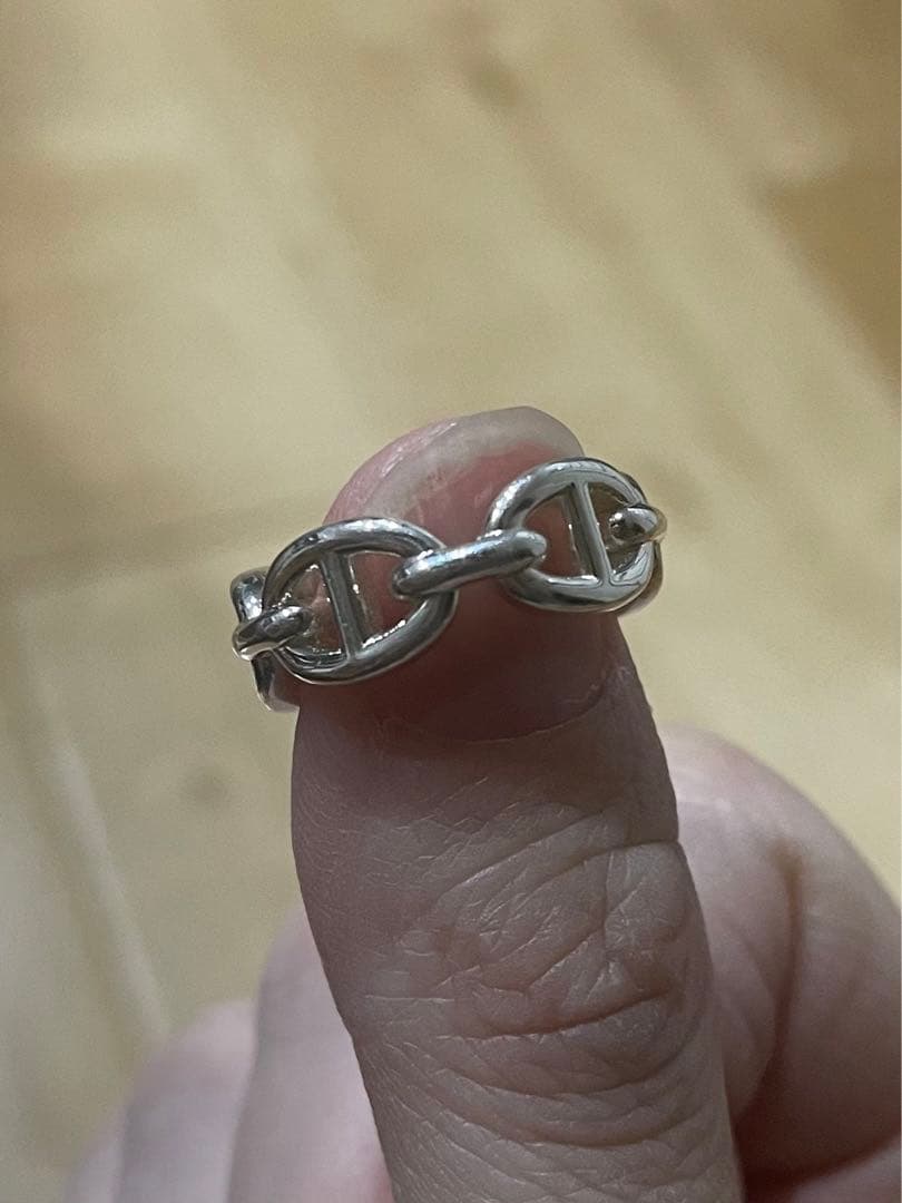 HERMES シェーヌダンクル アンシェネ リング 9号