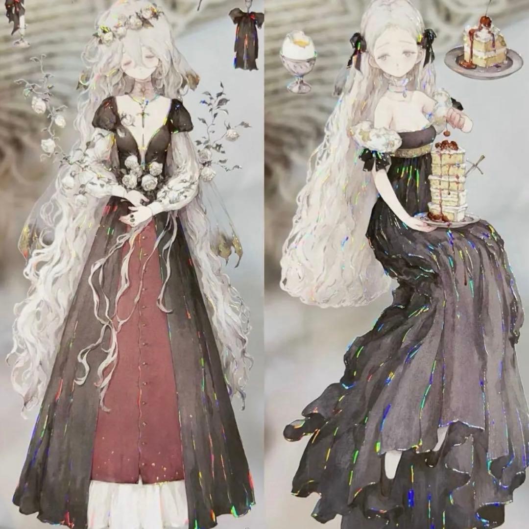 贝壳光 救赎之刃 6cm×10m 海外マスキングテープ 海外マステ 人物