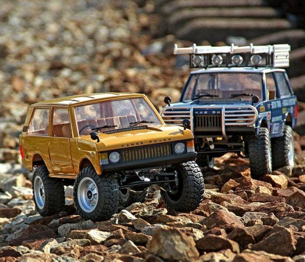 技術基準適合証明済 MN-1680 RTR 1/12 初代レンジローバー 青