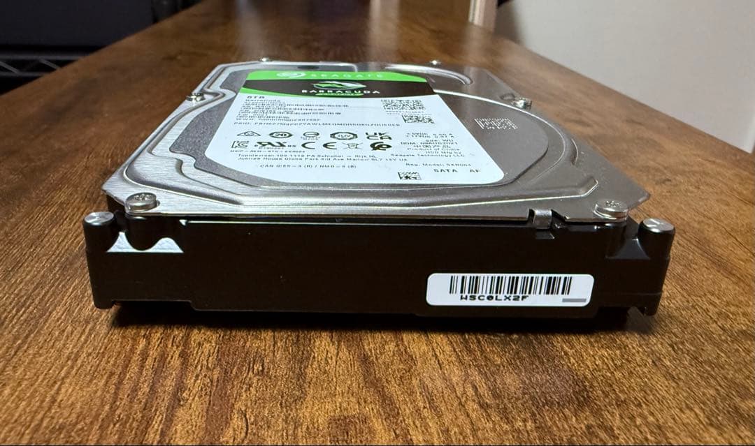 ⭐️即購入歓迎 Seagate BarraCuda 8TB HDD 動作良好 ⭐️即購入歓迎