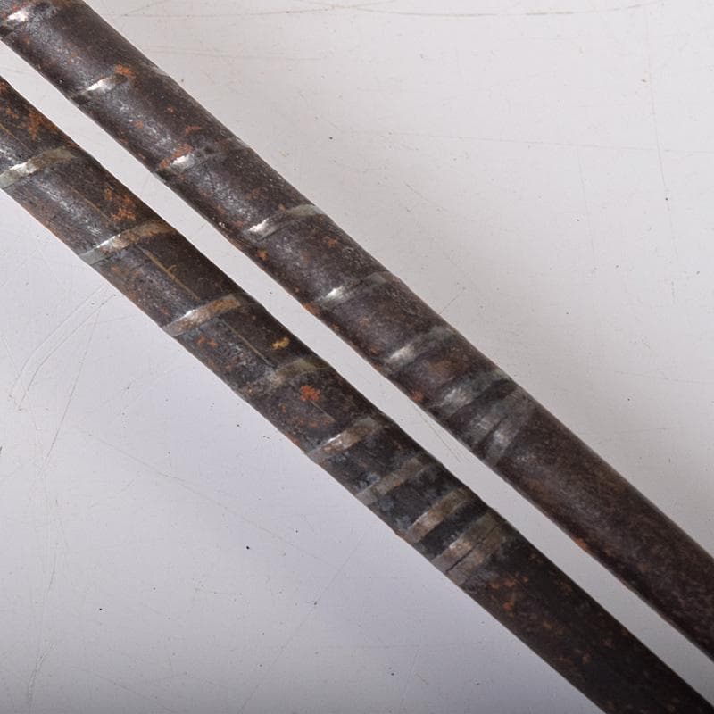 茶道具 古銅 鶴頭火箸 古鉄 銀象嵌宝珠頭火箸など 三種四組 M R8488