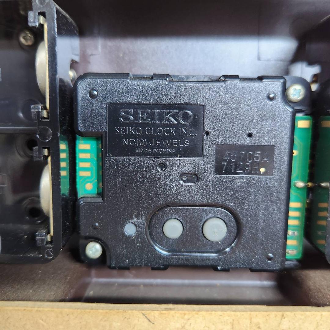 ★SEIKO　からくり時計　電波時計　ウェーブシンフォニー　RE551B