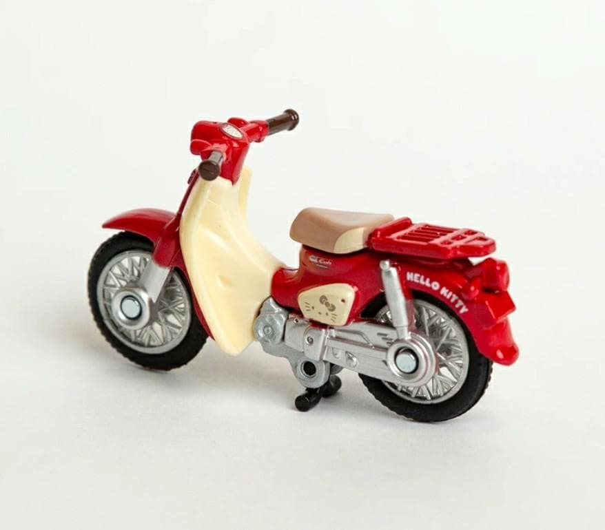 合金製　20個セット　トミカ スーパーカブ × HELLO KITTY コラボ