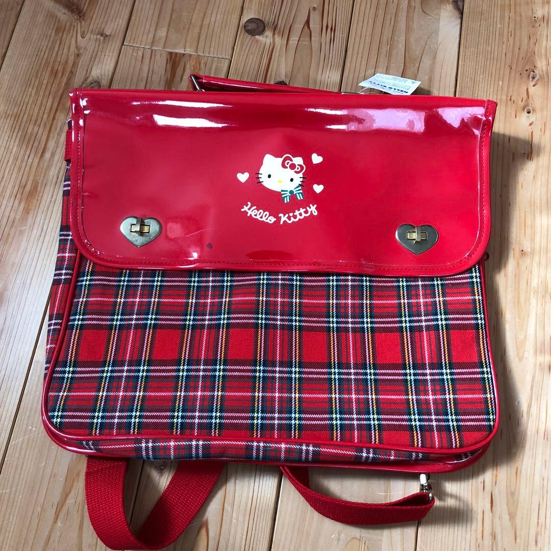 ☆タグ付☆ レア 平成レトロ サンリオ ハローキティ スクールバッグ