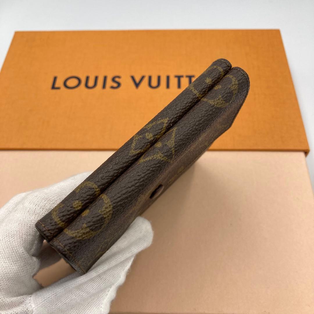 ルイヴィトン　折り財布　モノグラム　ビンテージ　40Aa