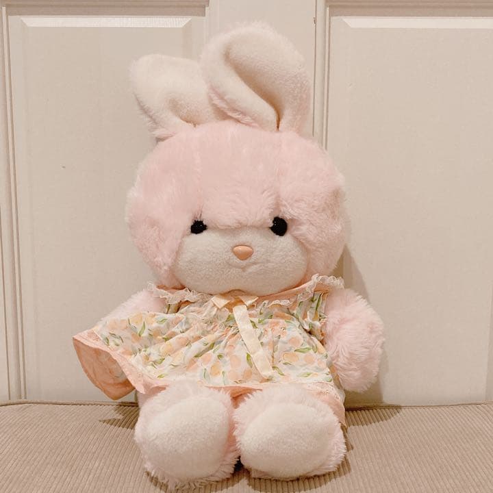 吉徳 クリーミー うさぎのぬいぐるみ 昭和レトロ レア 昭和レトロ吉徳