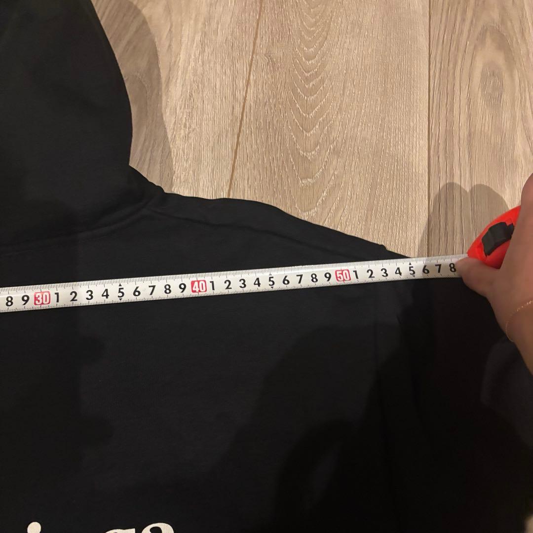 正規品　Balenciaga ブラック パーカー フード付き