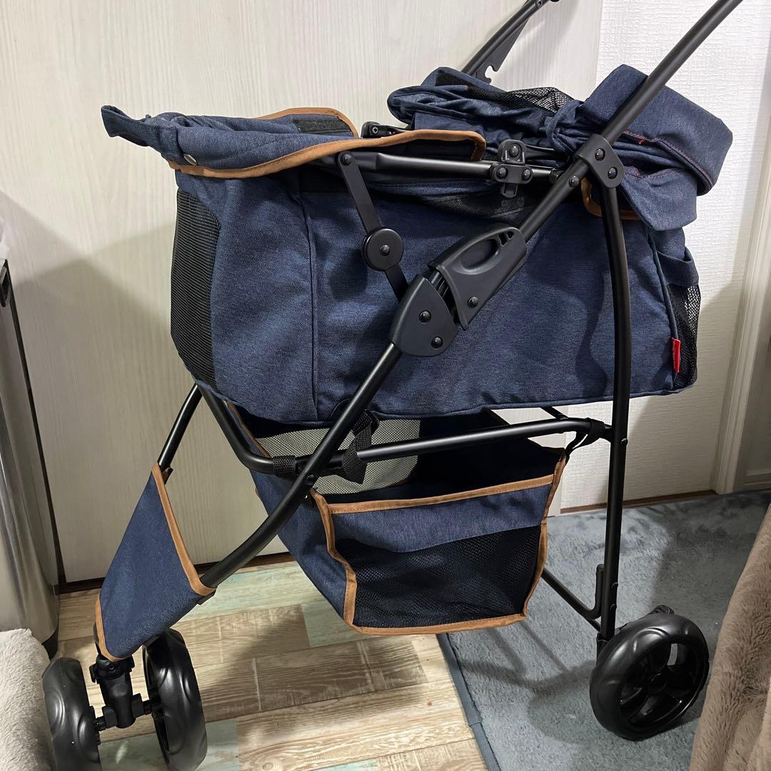 わんわんカート 犬用ベビーカー ペットカート ジェックス GEX わんわん