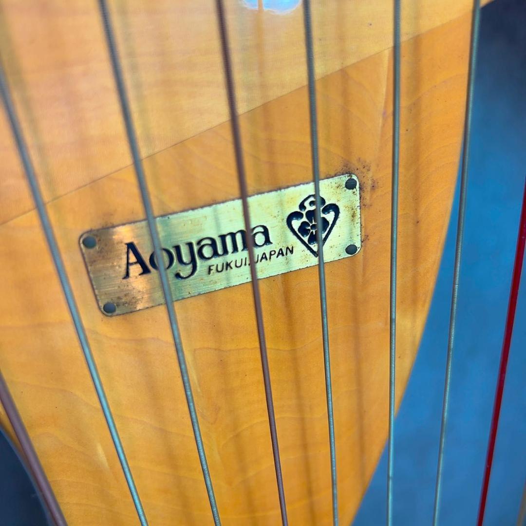 青山ハープ AOYAMA 140D 36弦　アイリッシュハープ　レバーハープ