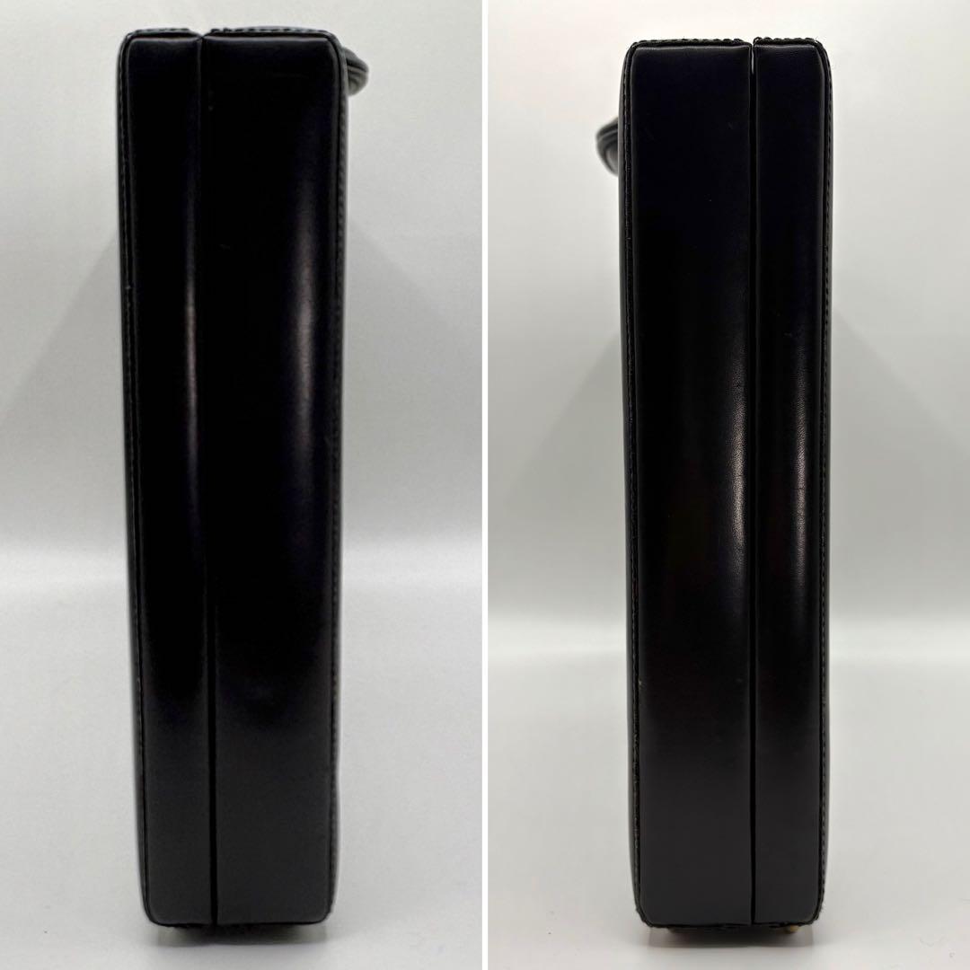 高級 オールレザー グッチ PRESTO ダイヤルロック アタッシュケース 黒