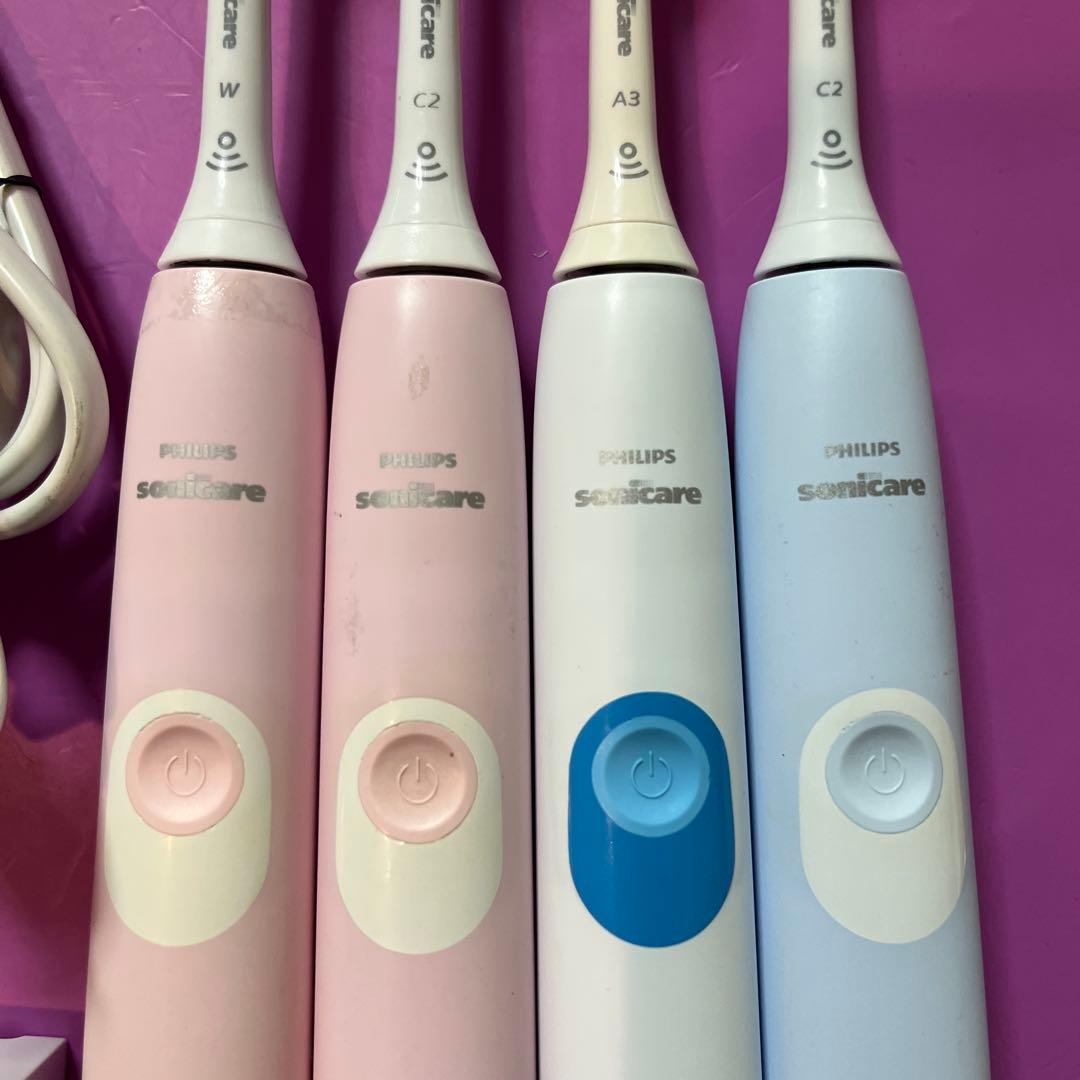 Philips Sonicare 電動歯ブラシ4本セット 充電器付き
