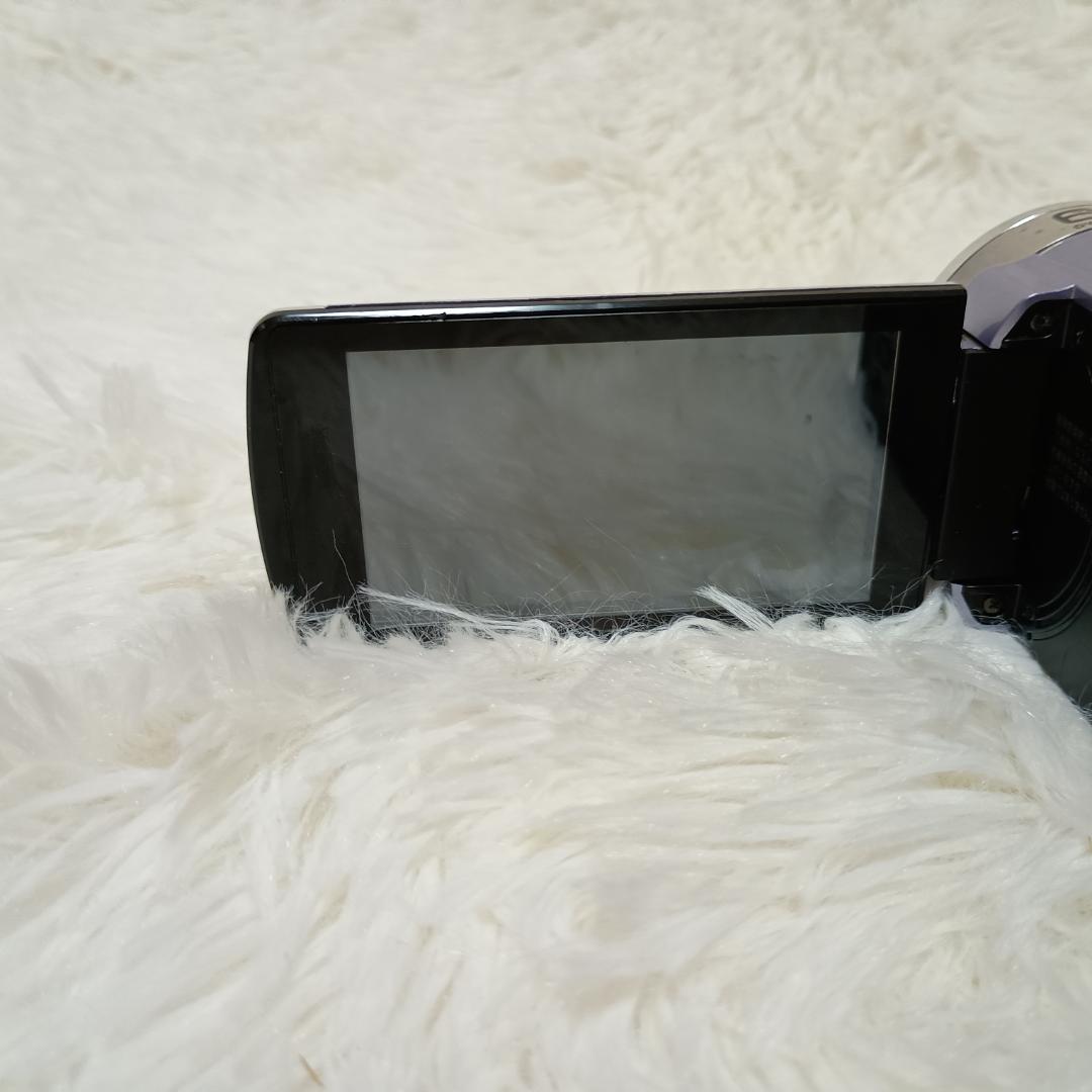 JVC Everio GZ-E345-V ビデオカメラ バイオレット 中古