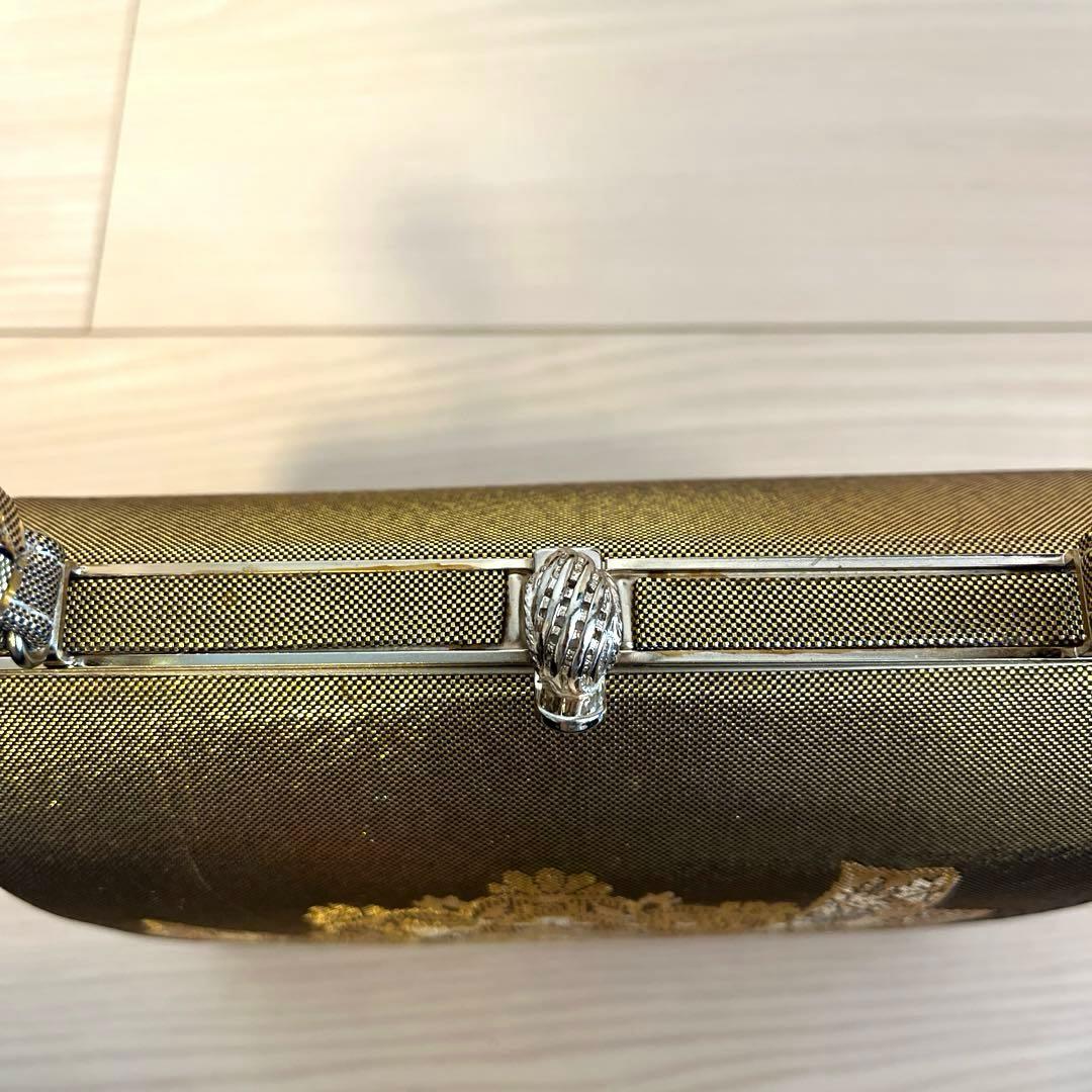 金鷲印　佐賀錦　草履バッグセット　M2404142