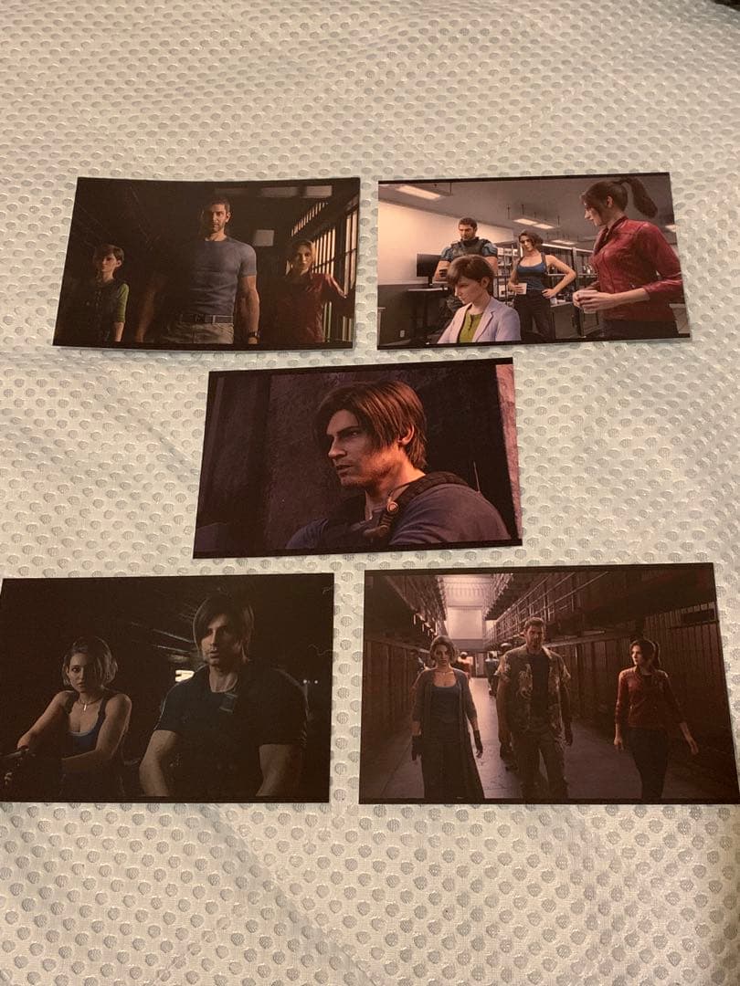 バイオハザード デスアイランド 特典 ポストカード 全5種類