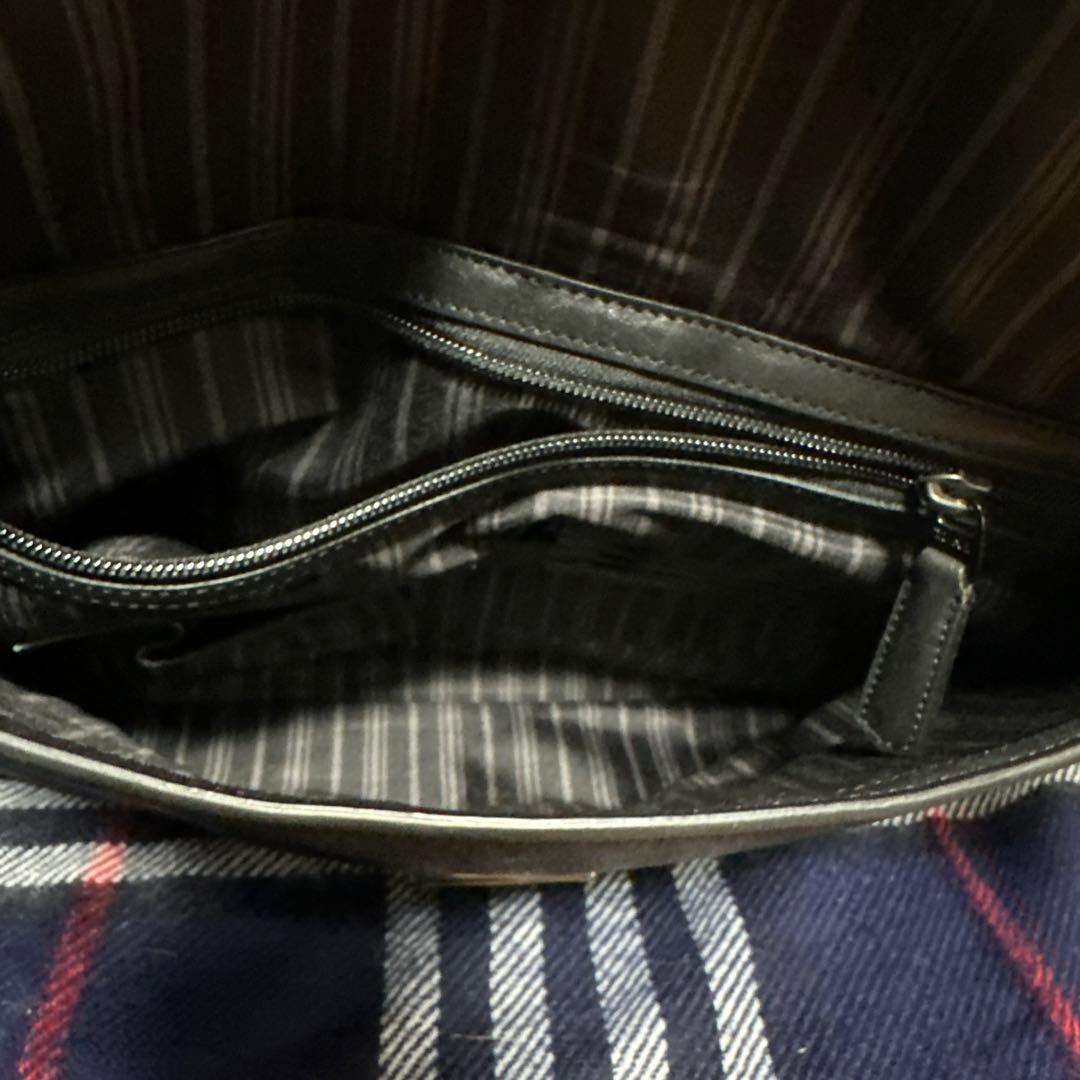 美品　TUMI フラップ付き　レザーブリーフケース　ビジネスバッグ　トゥミ