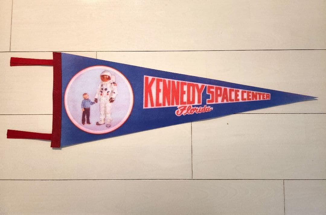 ７０年代NASA ケネディ宇宙センター ペナント&ポストカード
