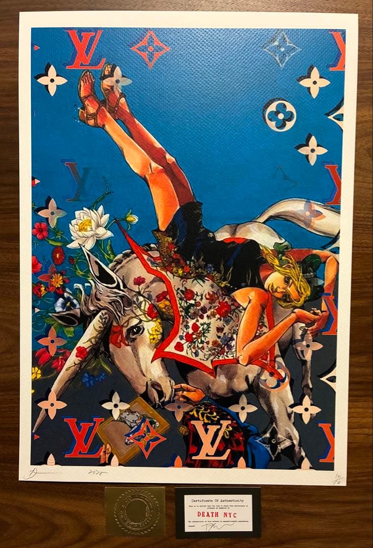 DEATH NYC 世界限定10枚 アート ポスター