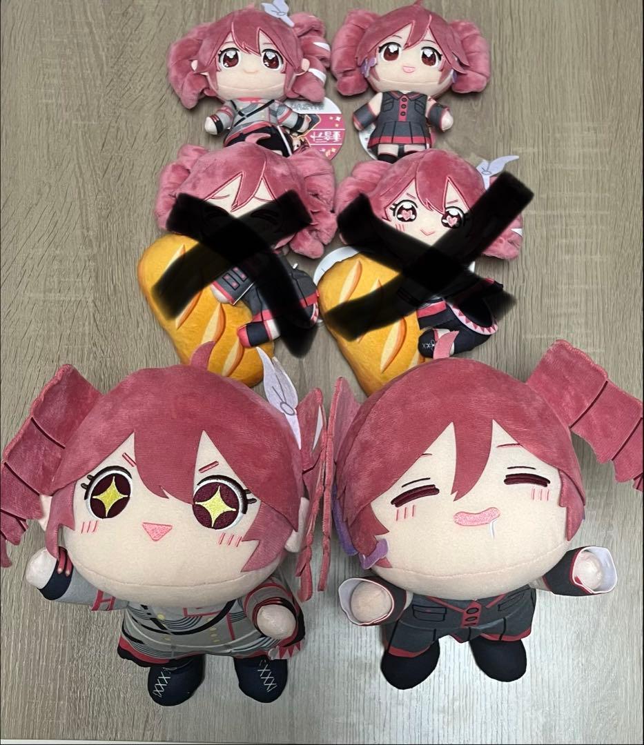 4体セット】 重音テト ぬいぐるみ ぬいぷりけ くてんこ - メルカリ