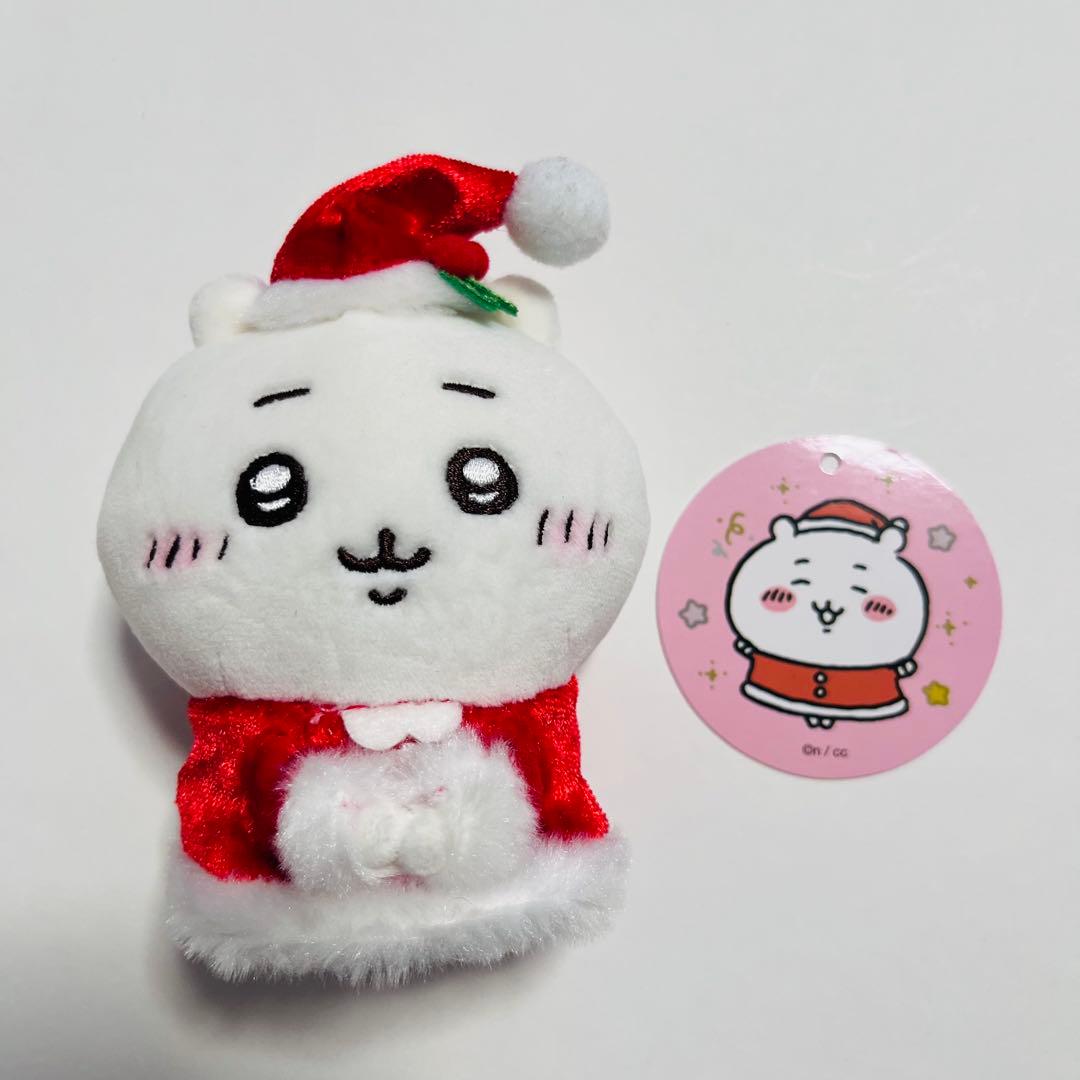 ちいかわ サンタさんだ！持ちますマスコット ちいかわ ハチワレ うさぎ 3点