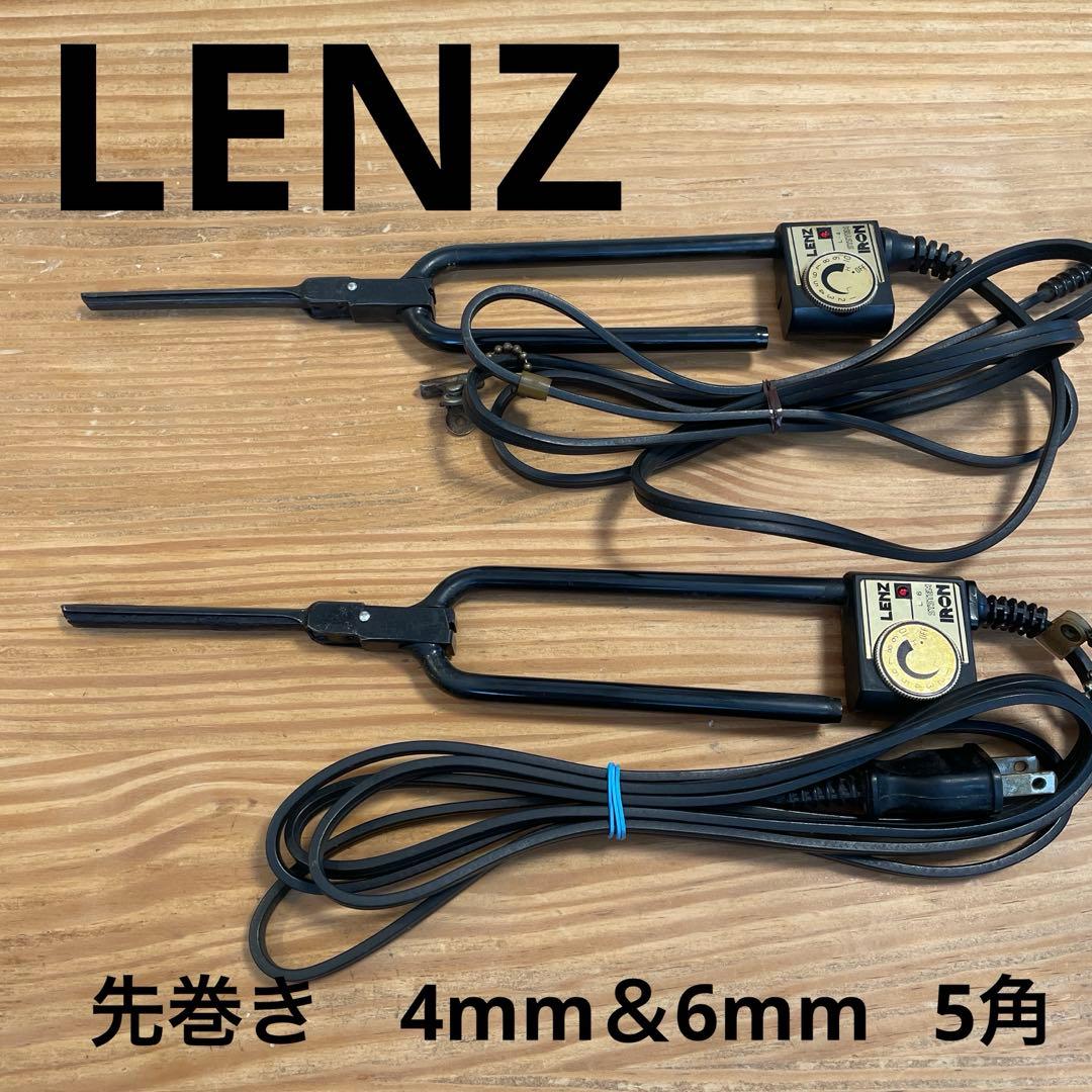 LENZ レンツアイロン 先巻き 4mm ＆6mm 5角