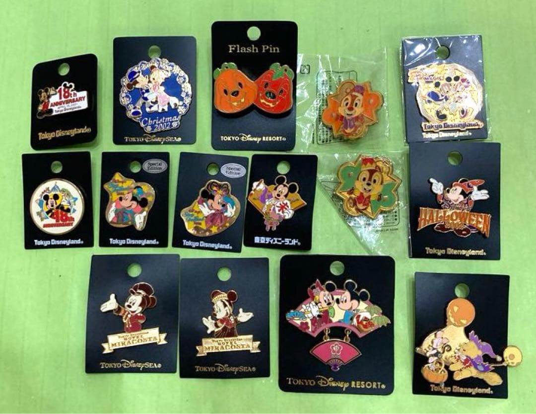 ディズニーリゾート☆ピンバッチ☆ミッキー☆ミニー☆チップ&ディール