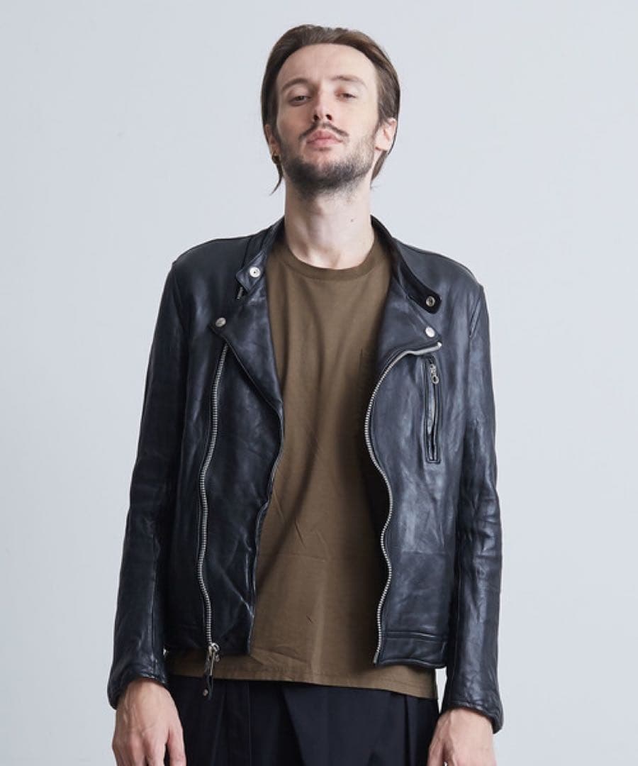 Schott attachment studios セミダブル ライダース L