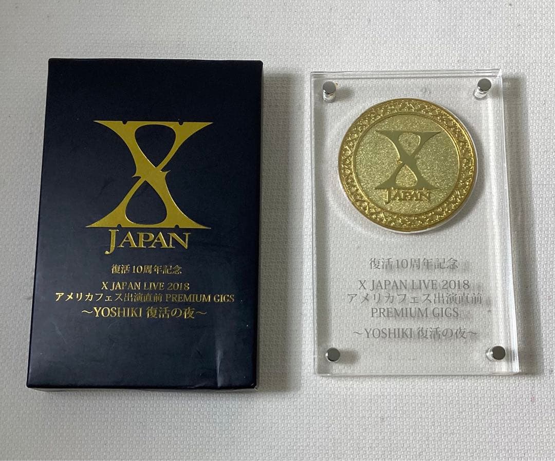 XJAPAN 復活10周年記念　ゴールドメダル　〜YOSHIKI復活の夜〜