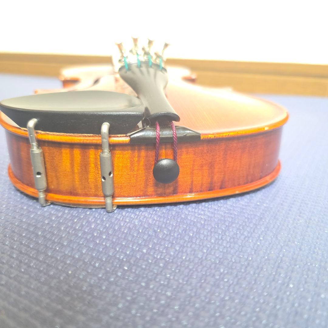 418】極虎艶杢 鈴木バイオリン No.300○ 1/8 2001年製