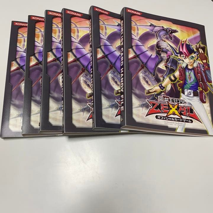 【説明欄・プロフ必読】海外限定品 遊戯王 公式 ゼアル 9ポケットファイル6冊