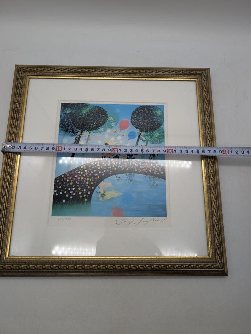 真作 藤城清治 作 四季のメルヘン 春 春のデュエット 全世界限定950点