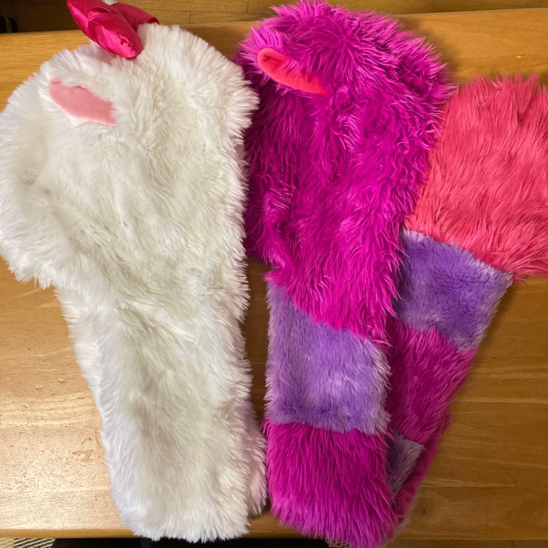 ディズニー ファンキャップマフラー マリー チシャ猫 ディズニーランド