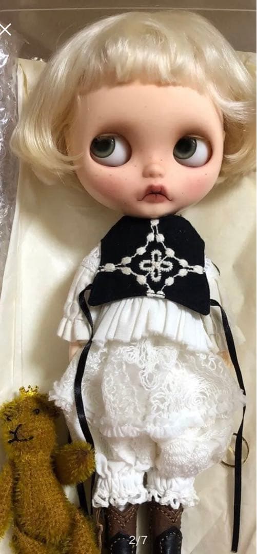 Un petit atelierさまドール用ボネ作家ぬいぐるみカスタムブライス