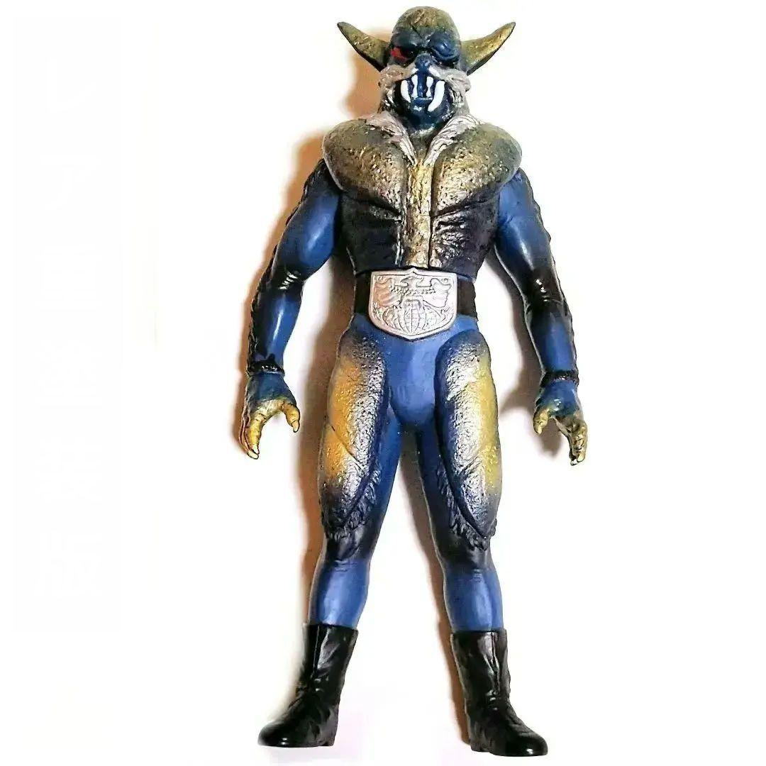 重塗装】 仮面ライダー ショッカー怪人 狼男 当時物 ソフビ フィギュア