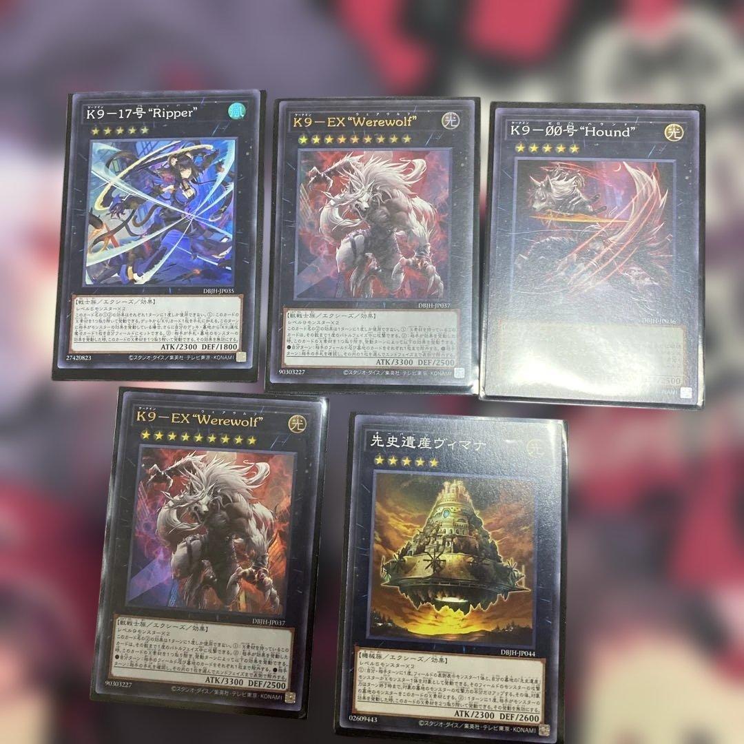 遊戯王　ドラゴンテイル　k9 デッキ