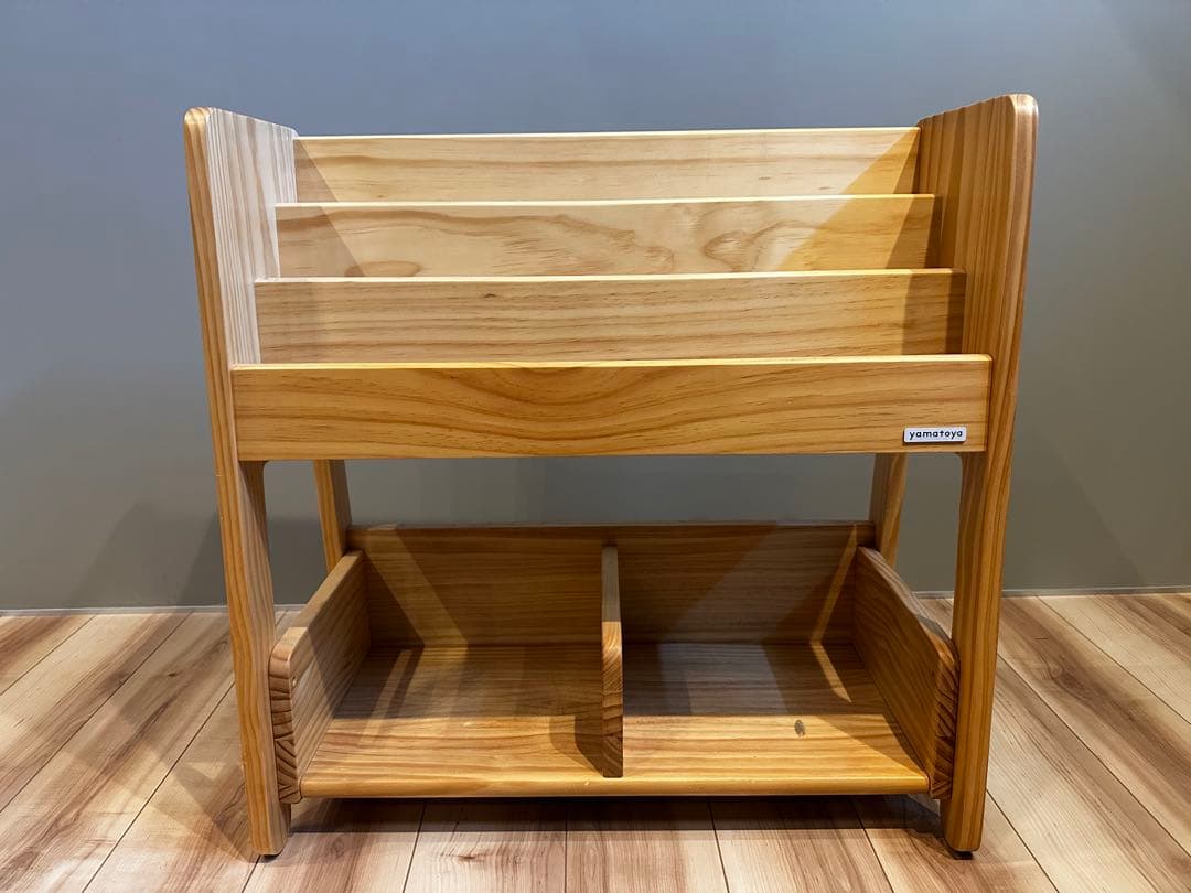 値下げyamatoya ノスタ ブラック 木製本棚 ノスタ3 キッズブックシェルフ – ベビーベッド・ベビーチェアなら