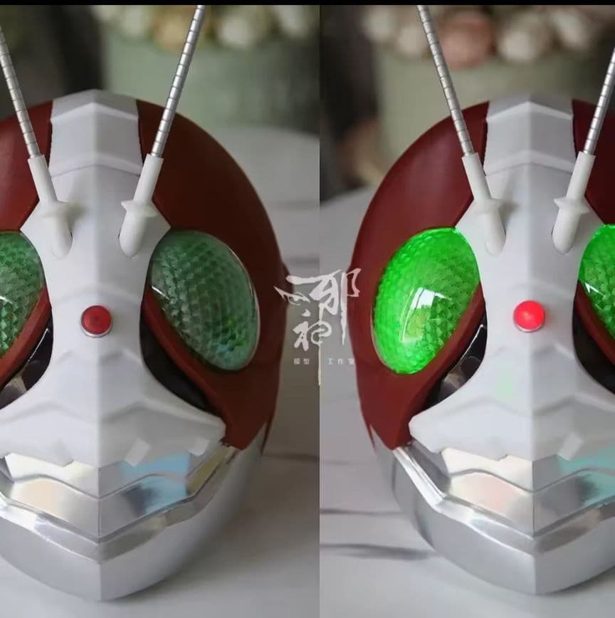 仮面ライダー THE NEXT V3 1/1マスク 特撮 アトラク 発光ギミック