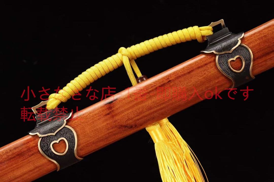 【環首千韻唐剣】古兵器 武具　刀装具　日本刀　模造刀 居合刀