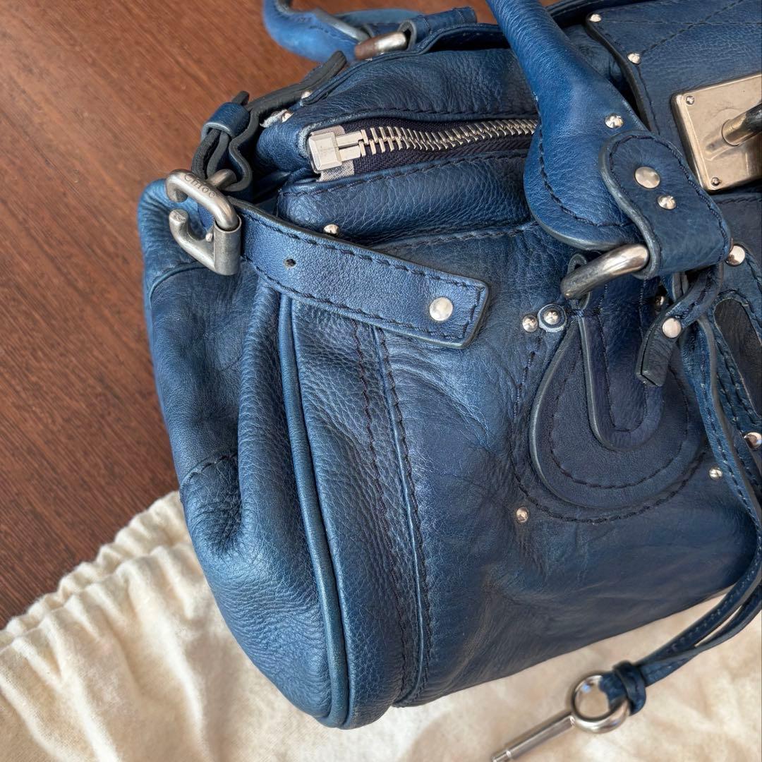 Chloé パディントン ネイビー