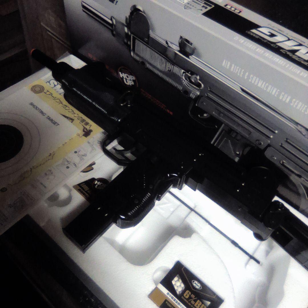 絶版品、完全未使用品、極美品。東京マルイエアーコッキングUZISMG18禁