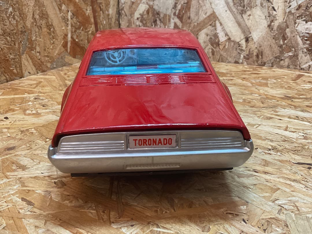 ATC アサヒ玩具 日本製 当時物 TORONADO ブリキ 特大 40cm