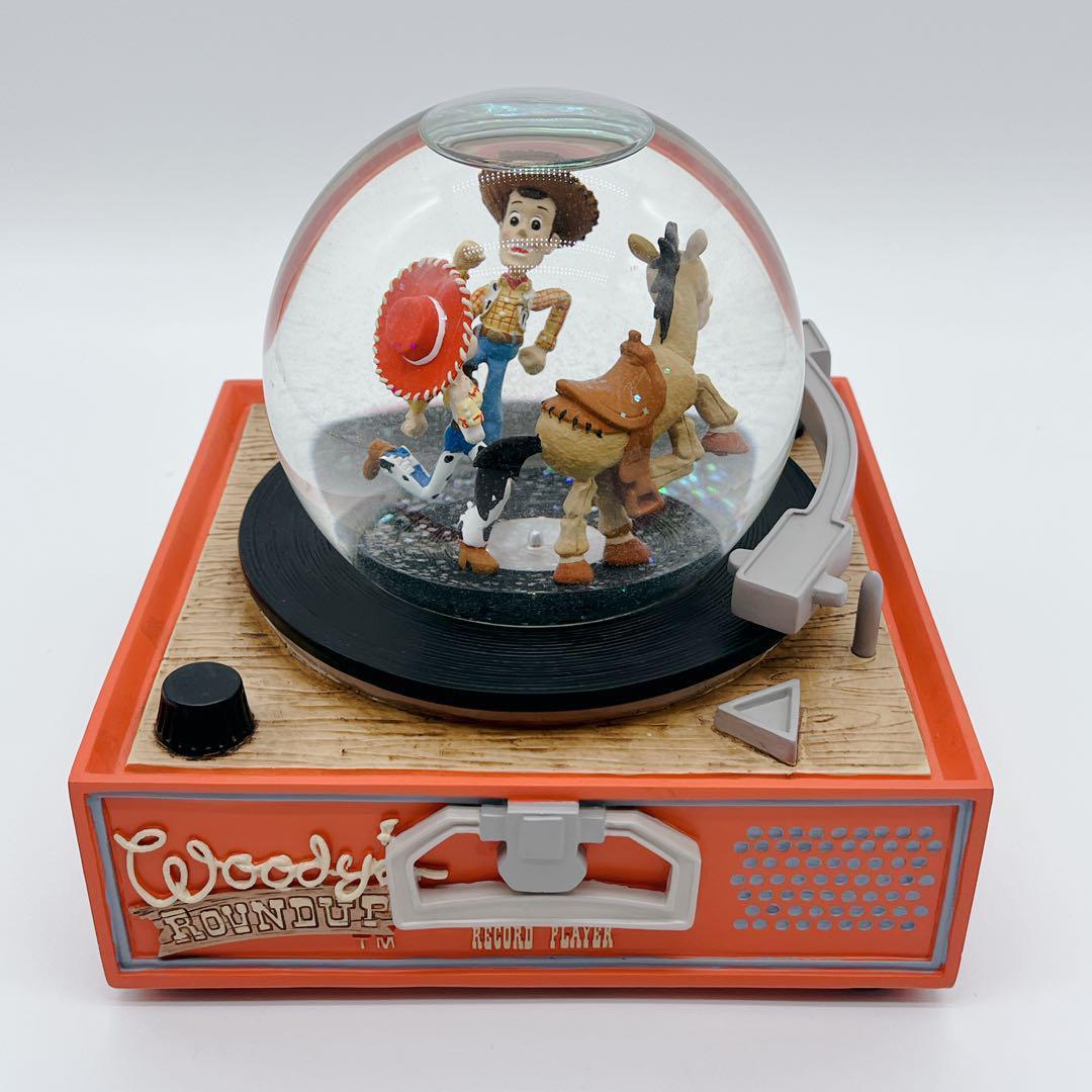 ディズニー トイストーリー オルゴール ライト付き スノーグローブ