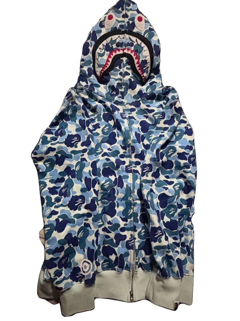 A BATHING APE シャーク パーカー S れ 出品