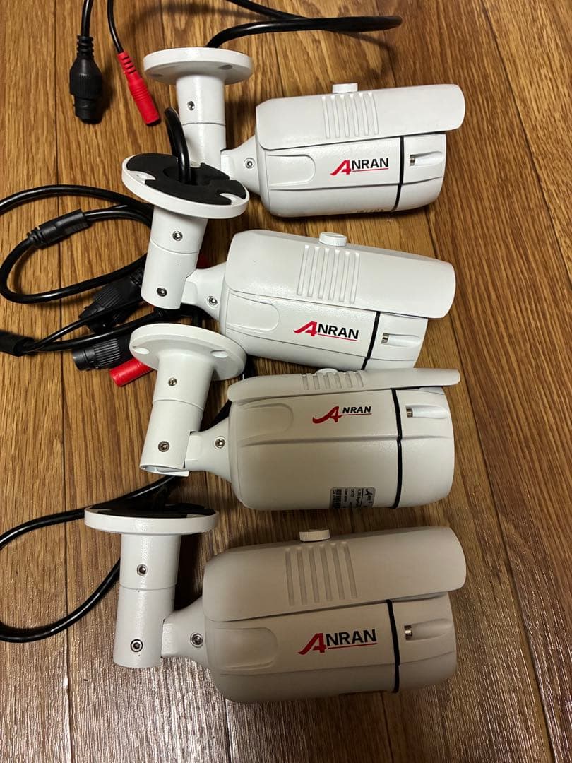 ANRAN POE型 防犯カメラ 4台セット