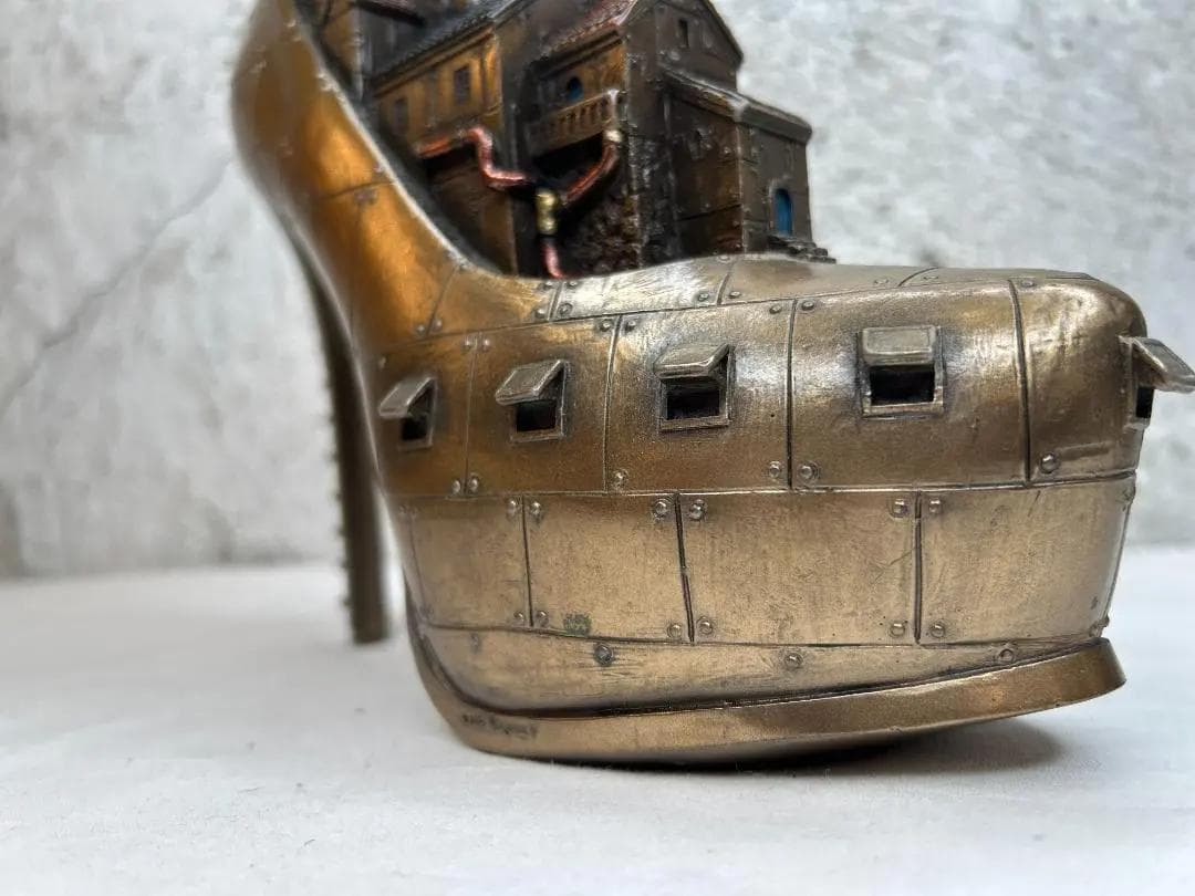 ▽廃番▽ KARE カレ 高品質 スチームパンク スティレットヒール 鉄の