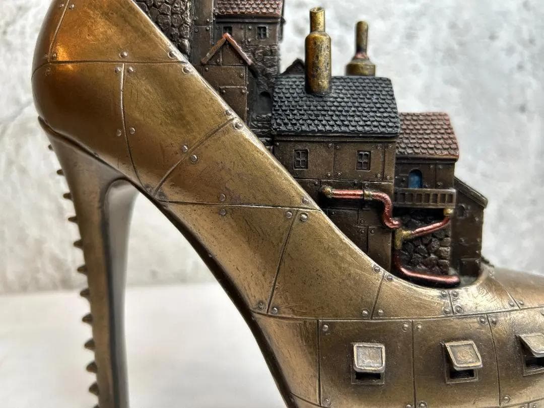 ▽廃番▽ KARE カレ 高品質 スチームパンク スティレットヒール 鉄の