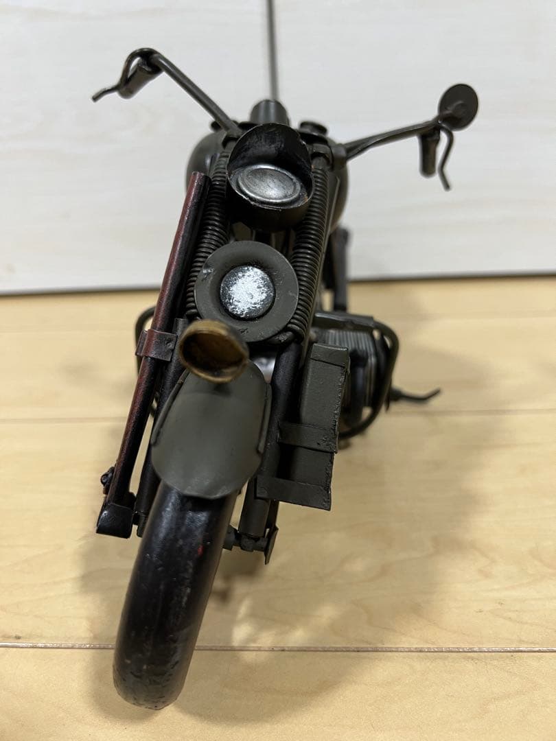 ヴィンテージ】ハーレーダビッドソン WLA 軍用オートバイ ブリキ