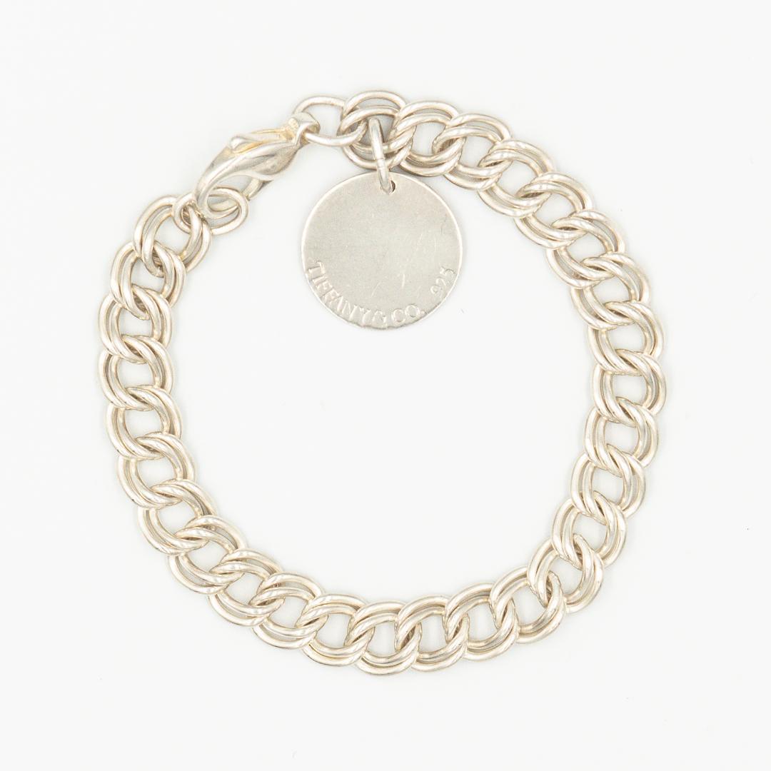 ティファニー ランコム チェーンブレスレット シルバー 20cm Tiffany