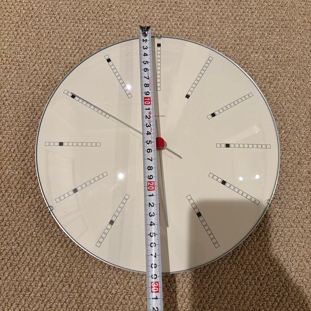 アルネ・ヤコブセン　バンカーズクロック　29cm