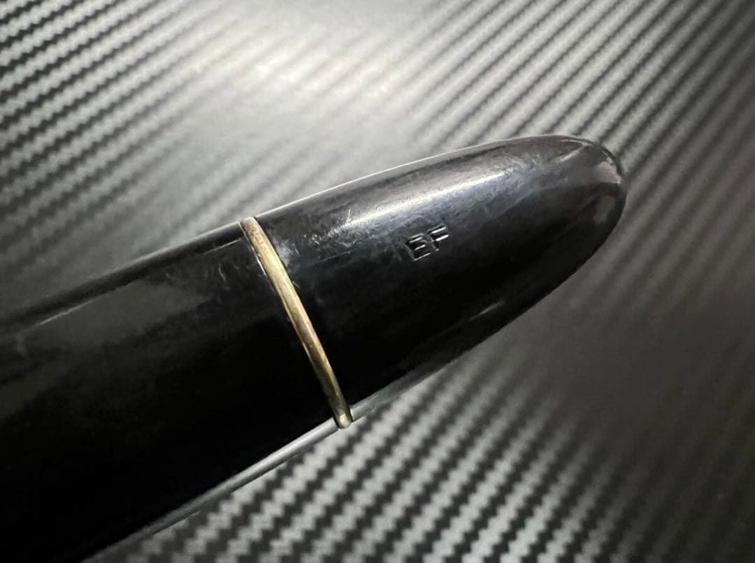 希少 完動品 モンブラン 149 万年筆 テレスコープ式 1950年代 EF