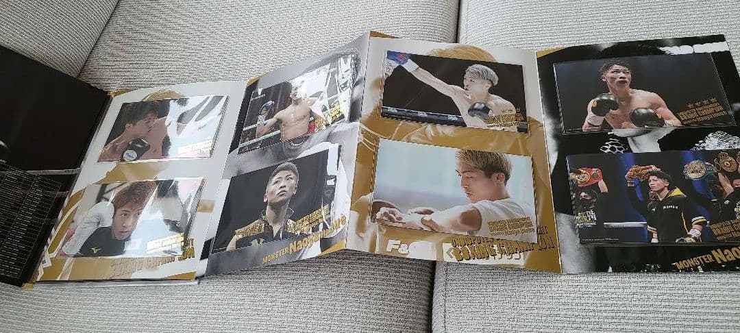 井上尚弥 サイン入りスタンプフォトブック※サインは印刷です